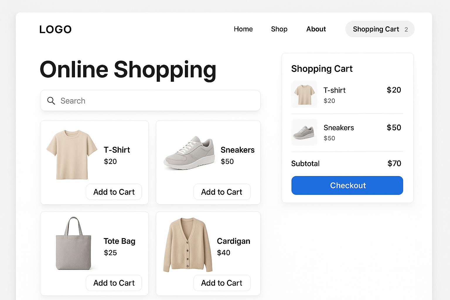 Web Design Example 2